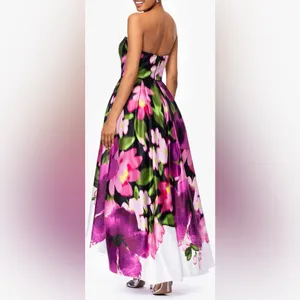 Betsy & Adam (G2) Strapless High-Low Gown NWT SIZE 10 thumbnail 2