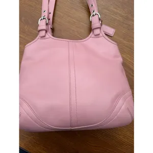 Vintage Coach Soho Slim Hobo Pink Leather Shoulder Bag L3S-4993 Coquette thumbnail 13