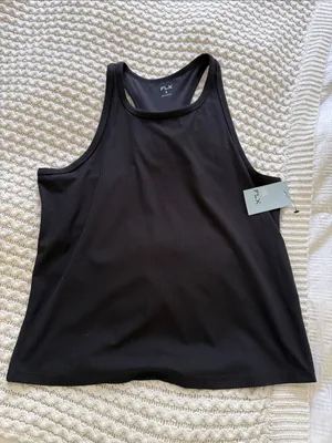 FLX Tank Top || Woman’s Workout Top Black Size L thumbnail 1