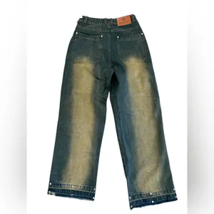 Aelfric Eden Faded Denim Stud Jeans, Size 27 NWT thumbnail 2
