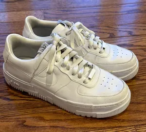 Air Force 1 Pixel Size 10.5, Color: White/White/Black Sail thumbnail 1