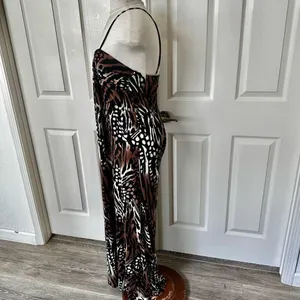 Fever leopard sleeveless maxi dress Brown Size undefined thumbnail 3