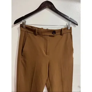 Zara Brown Flared Trousers EUC thumbnail 2
