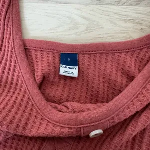 Old Navy Ribbed Button-Front Crop Top & Joggers Set - Rose thumbnail 4