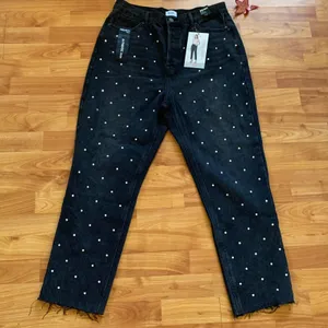 Simple society black‎ jeans Size 12 thumbnail 1