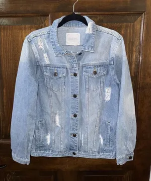 Altar'd State Distressed Denim Trucker Jacket thumbnail 1