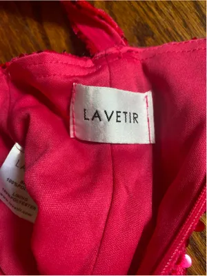 LaVetir Hot Pink Sequin Mini Dress One Shoulder Bodycon Party Cocktail Glam Y2K thumbnail 6