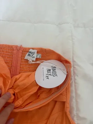 Princess Polly Mink Dress Orange  thumbnail 2