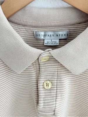 Geoffrey Beene cropped polo shirt thumbnail 2