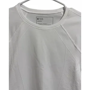 Figs Seamless Longsleeve Underscrub Top‎ White Women's Size Small thumbnail 3