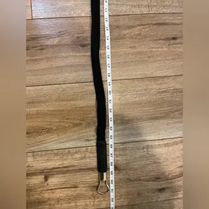 Sophisticated Black Belt with Gold Buckle thumbnail 4