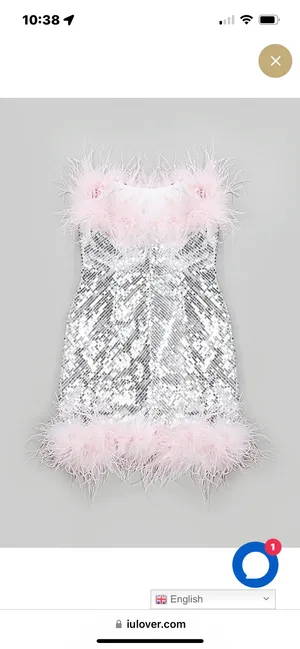 Mew Mews Sequin Mini Dress thumbnail 4