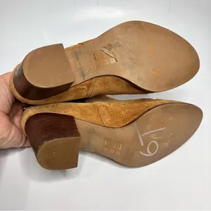 Madewell the Regan Boots pull on suede cognac‎ size 8 thumbnail 8