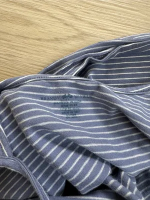 Brandy Melville Blue & White Striped Spaghetti Strap Camisole thumbnail 3