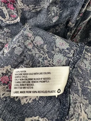Mossimo Supply Co. Navy Paisley Spaghetti Strap Camisole thumbnail 9