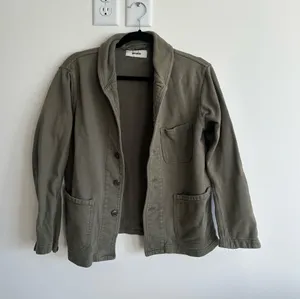 Buck Mason Olive Green Casual Button Jacket Size XS thumbnail 1