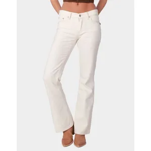 ✨EDIKTED Jayda Low Rise Beige Sz Medium Jeans✨ thumbnail 2