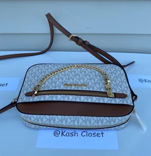 Michael Kors Jet set Large Zip Chain Crossbody - Vanilla thumbnail 8