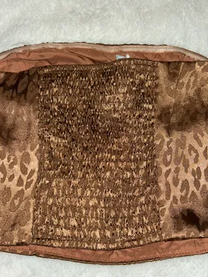 Princess Polly Feldman Beige/Brown Leopard Print Silky Top thumbnail 10