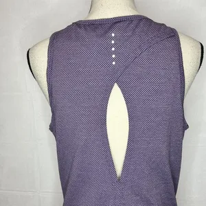 Athletic Works Womens Purple Open Back Tank Stretch Size M (8-10) thumbnail 6