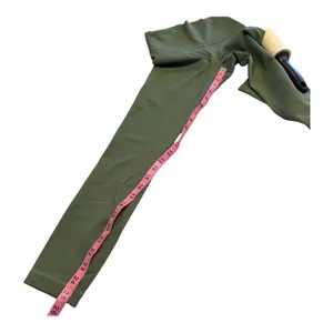 Lululemon Wunder‎ Train High Rise Leggings Everlux Green Size 4 28 Inseam Yoga thumbnail 5