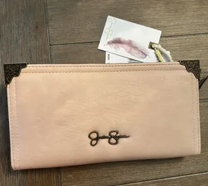 NWT Jessica Simpson Bifold Wallet Sandstone thumbnail 1