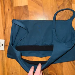 SAGE sports bra blue NWT, size‎ medium athletic, sports, workout thumbnail 4