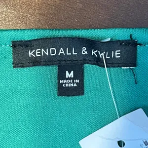 1052 | NWT Kendall & Kylie Vegan Leather‎ Edgy Corset Tube Top Green Womens M thumbnail 5