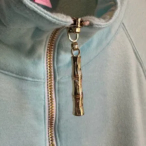 Lilly Pulitzer popover 1/2 Zip Cut Out Sleeves Size medium thumbnail 2
