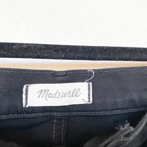 Madewell 10" High Rise Skinny Jeans Black Size 27 thumbnail 5