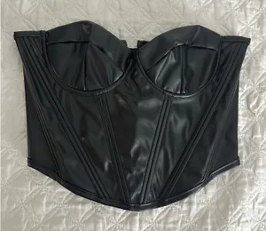 Corset Top Black Size XS thumbnail 1