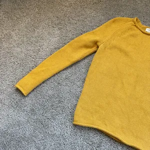 J. Crew Mustard Yellow Roll Neck 100% Cotton Sweater Size XXS thumbnail 3