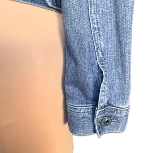 AG Adriano Goldschmied Denim Jacket Blue Fitted Stretch Size Large‎ Elevated thumbnail 8