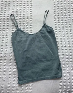 Shimmery Y2k Cami Tank Blue Size M thumbnail 4