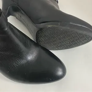 Tommy Hilfiger High Heels Boots Women’s size 9.5 Black Leather Buckle‎ thumbnail 10