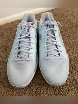 Nike Sabrina 2 Basketball Shoes Light Blue White 18.5 Women’s Sneakers New thumbnail 3