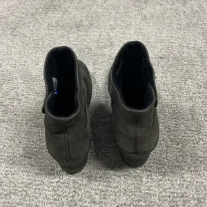 Keen Akita Ankle Boots Womens 8 Slate Gray Wedge Leather Snap Closure thumbnail 6