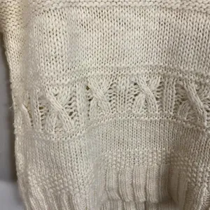 American Eagle Chunky Knit Wool Blend Fisherman Sweater thumbnail 10