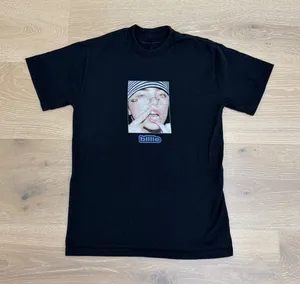 Billie Eilish Merch Tour Tshirt Size S in Black thumbnail 1