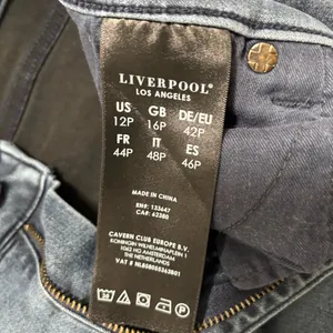 Liverpool Dark Blue Wash The Ankle Skinny Jeans thumbnail 5