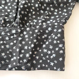 NWT Madewell Rosalind Floral Cropped Button Top L thumbnail 3