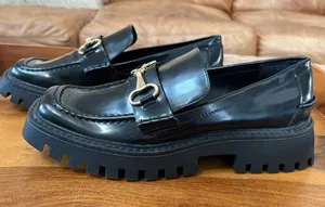 OPEN EDIT Black Slip On Shoes thumbnail 1