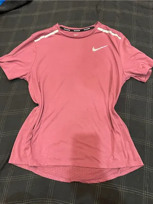 Nike Pink Short Sleeve Dri-FIT Athletic Tee thumbnail 1