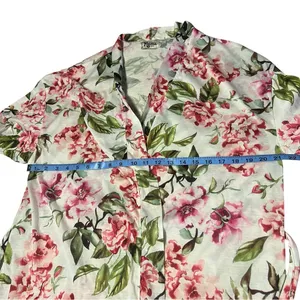 Show Me Your Mumu Brie Floral Wrap Robe Kimono Bridal Getting Ready Lounge OS thumbnail 6