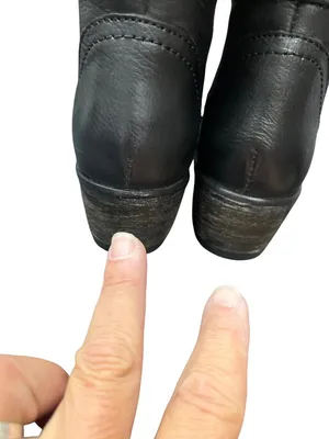Seychelles wms black leather below knee equestrian riding boots sz 6 SKU 10-676 thumbnail 9