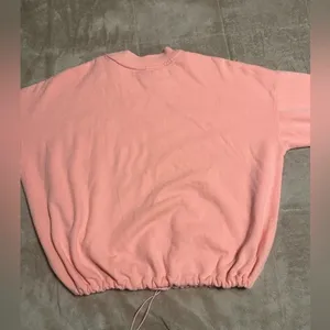 Calvin Klein Performance Sweatshirt Women’s Size 2X Adjustable Waist Pink thumbnail 6