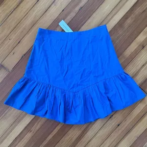 Maeve Anthropologie NWT Flounce Mini Skirt in Blue Size 6 thumbnail 3
