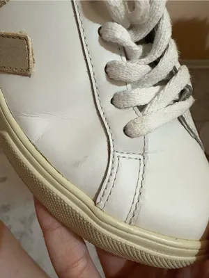 Veja Esplar Leather White Platine Sneakers thumbnail 13