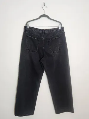 Universal Threads Womens Black 90s Baggy Jeans Size 12 Short thumbnail 4