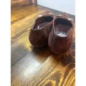 Salvatore Ferragamo Brown Suede Kitten Heels Size‎ 9 thumbnail 10